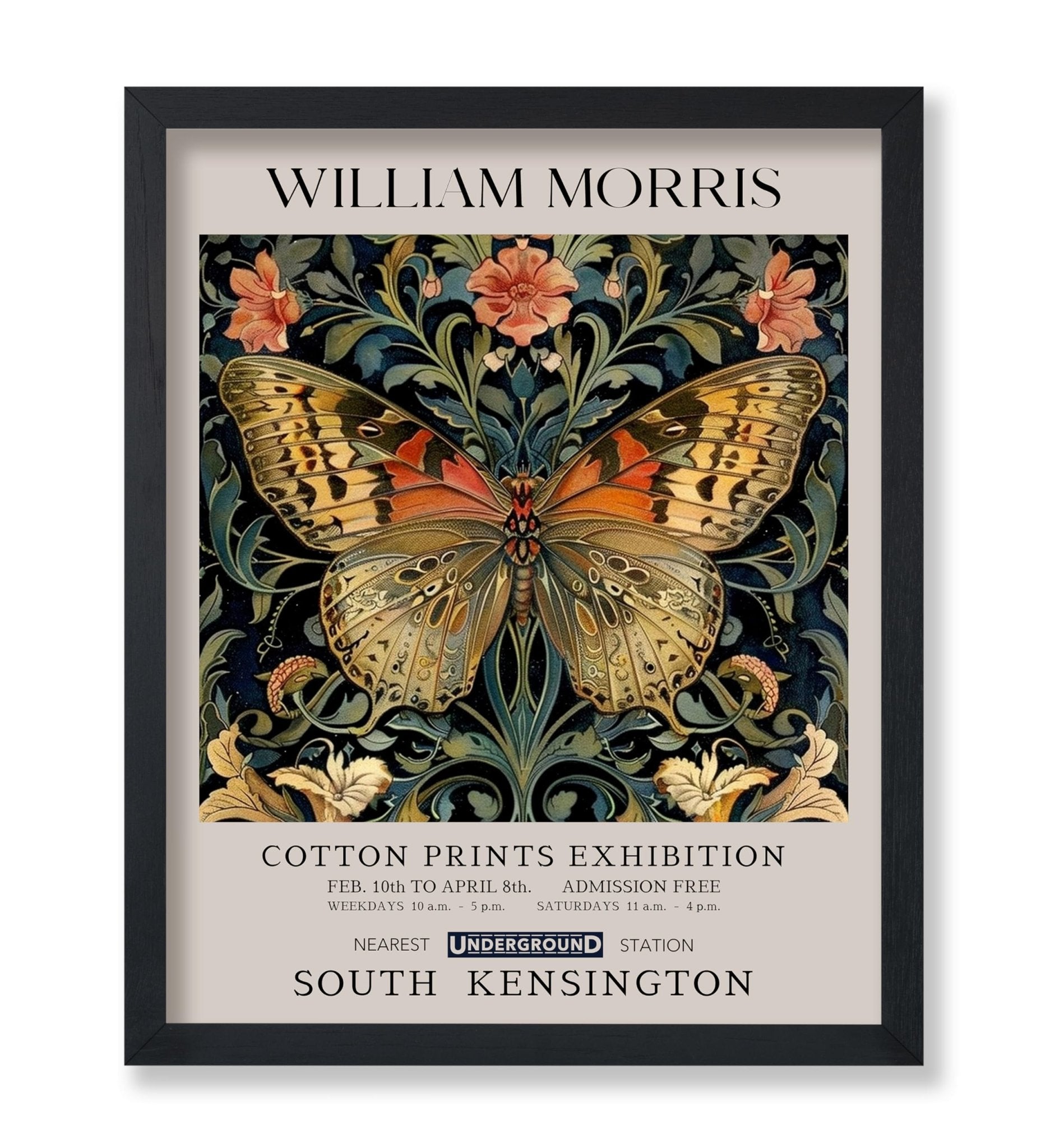 William Morris - Butterfly No5