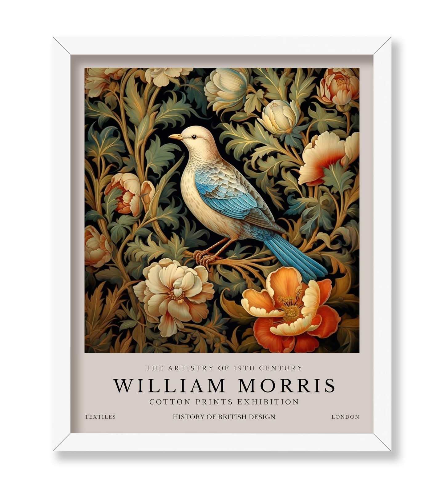 William Morris - Bird & Flowers No2