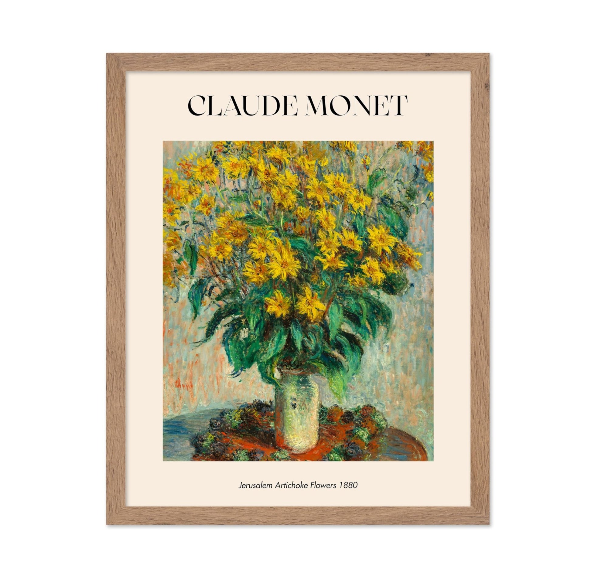 Claude Monet - Jerusalem Artichoke Flowers