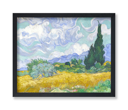 Van Gogh - Wheat Field with Cypresses No1