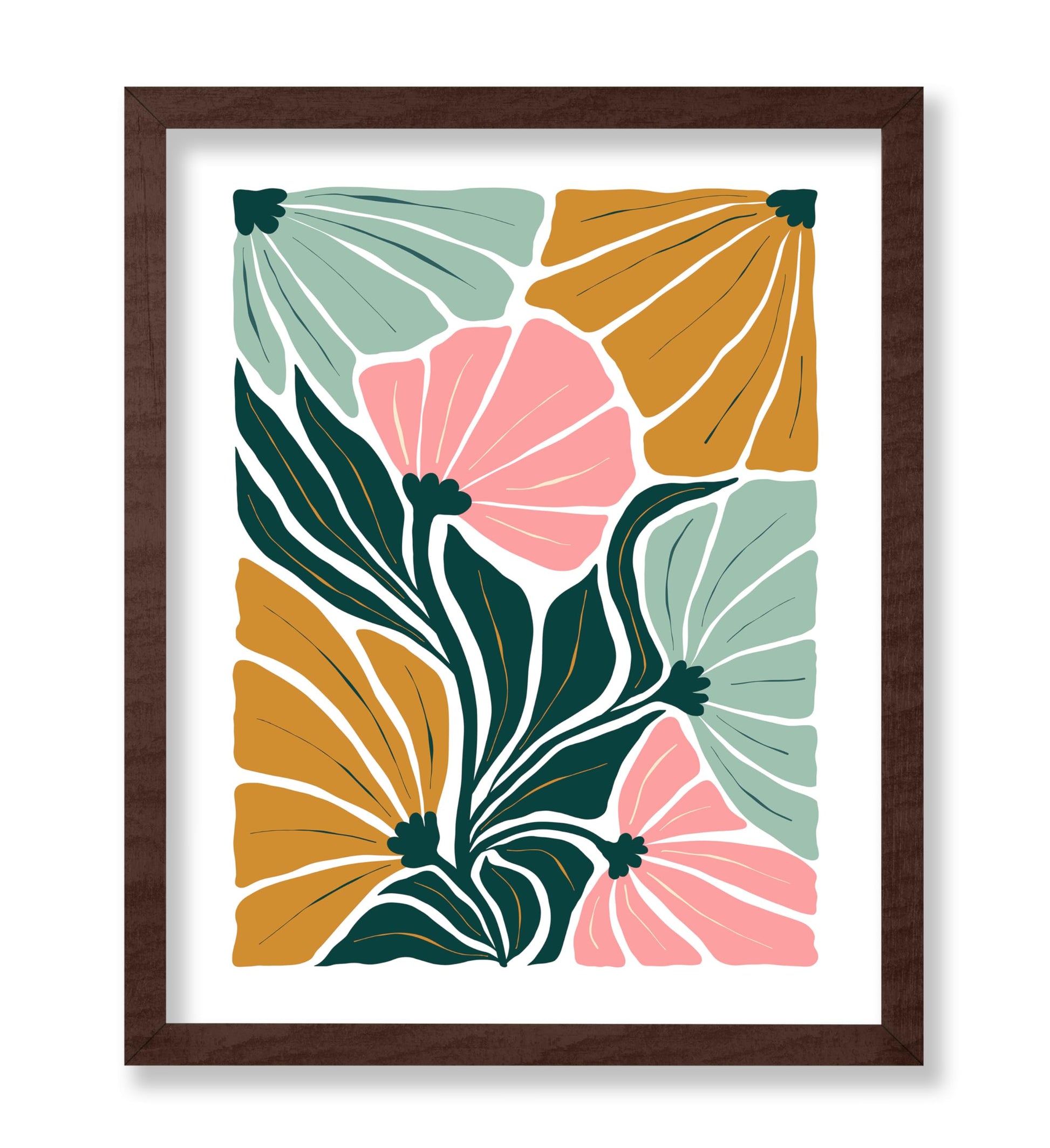 Abstract Flowers No7