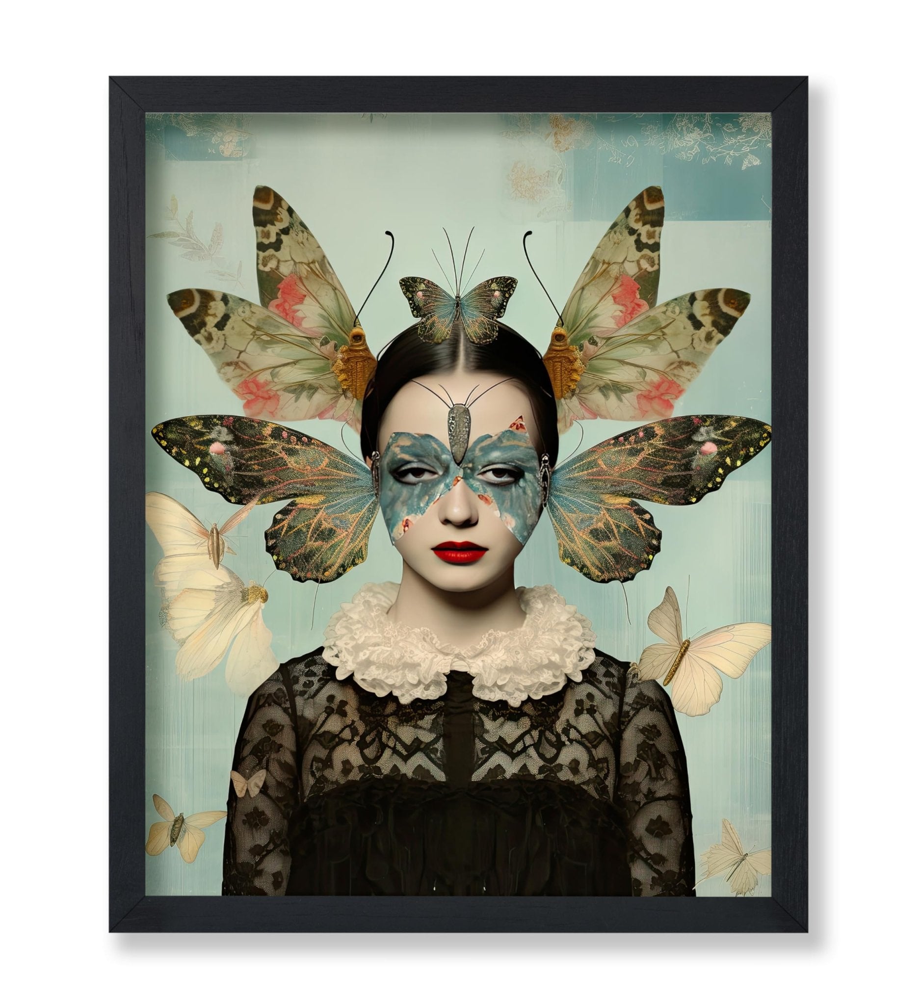 Woman and Butterfly No1