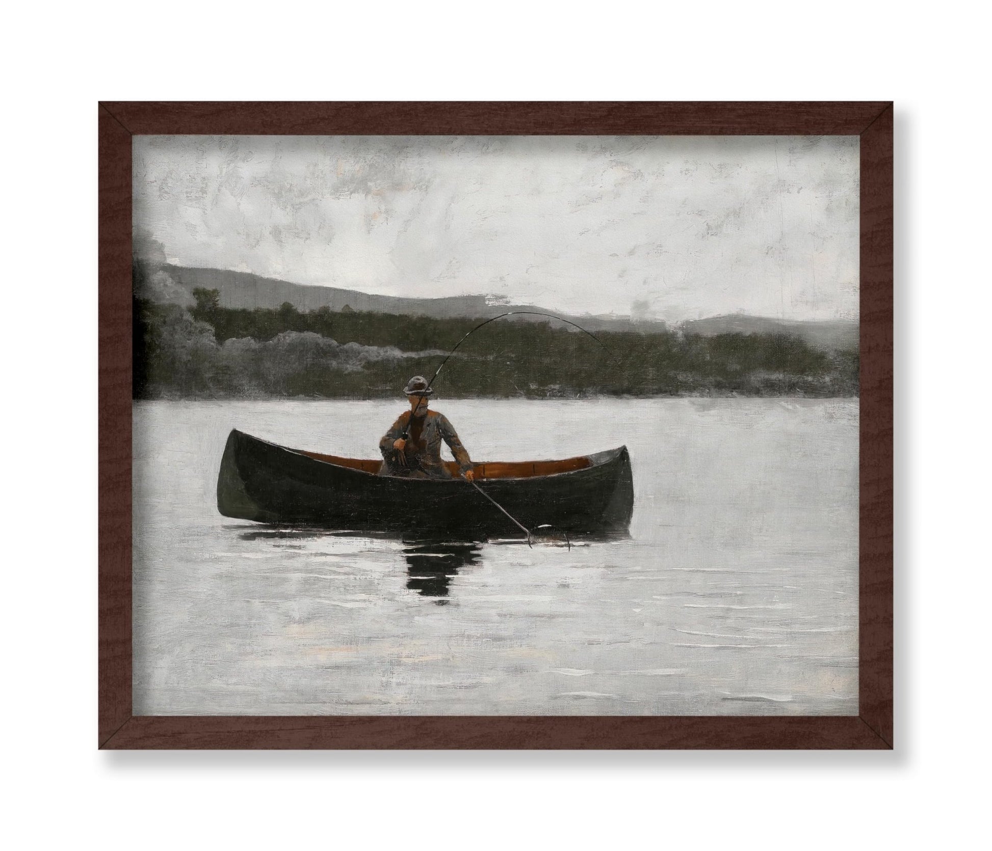 Winslow Homer - Playing A Fish