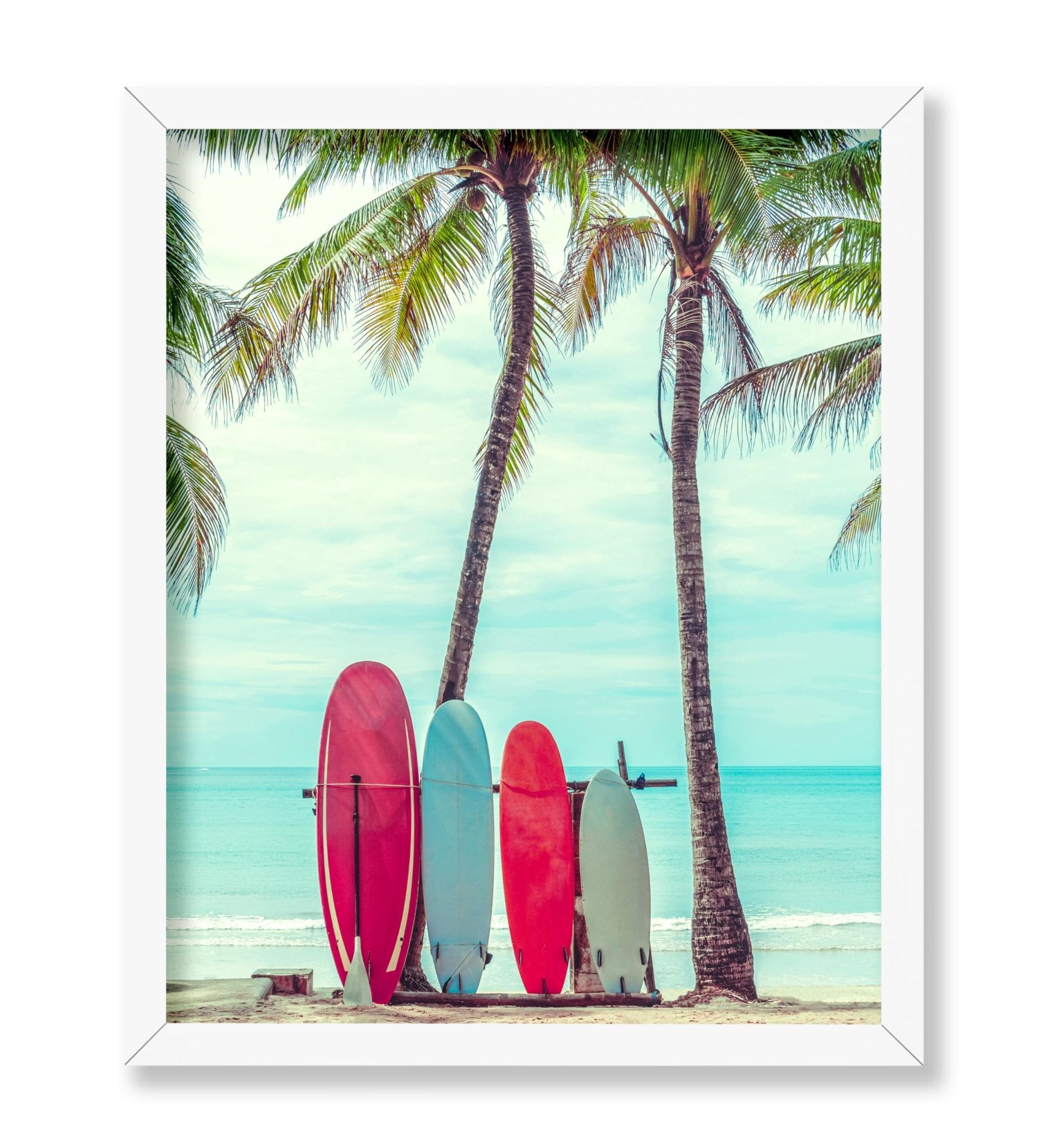 Surfboards & Palm Trees