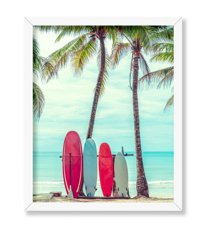 Surfboards & Palm Trees