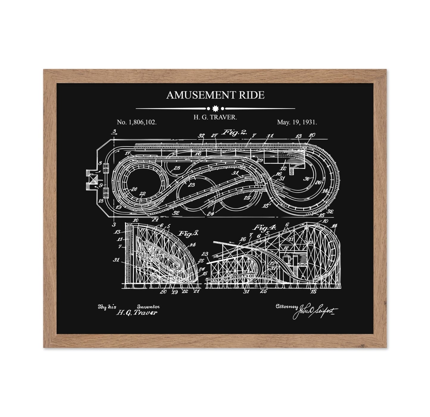 Roller Coaster Blueprint No3
