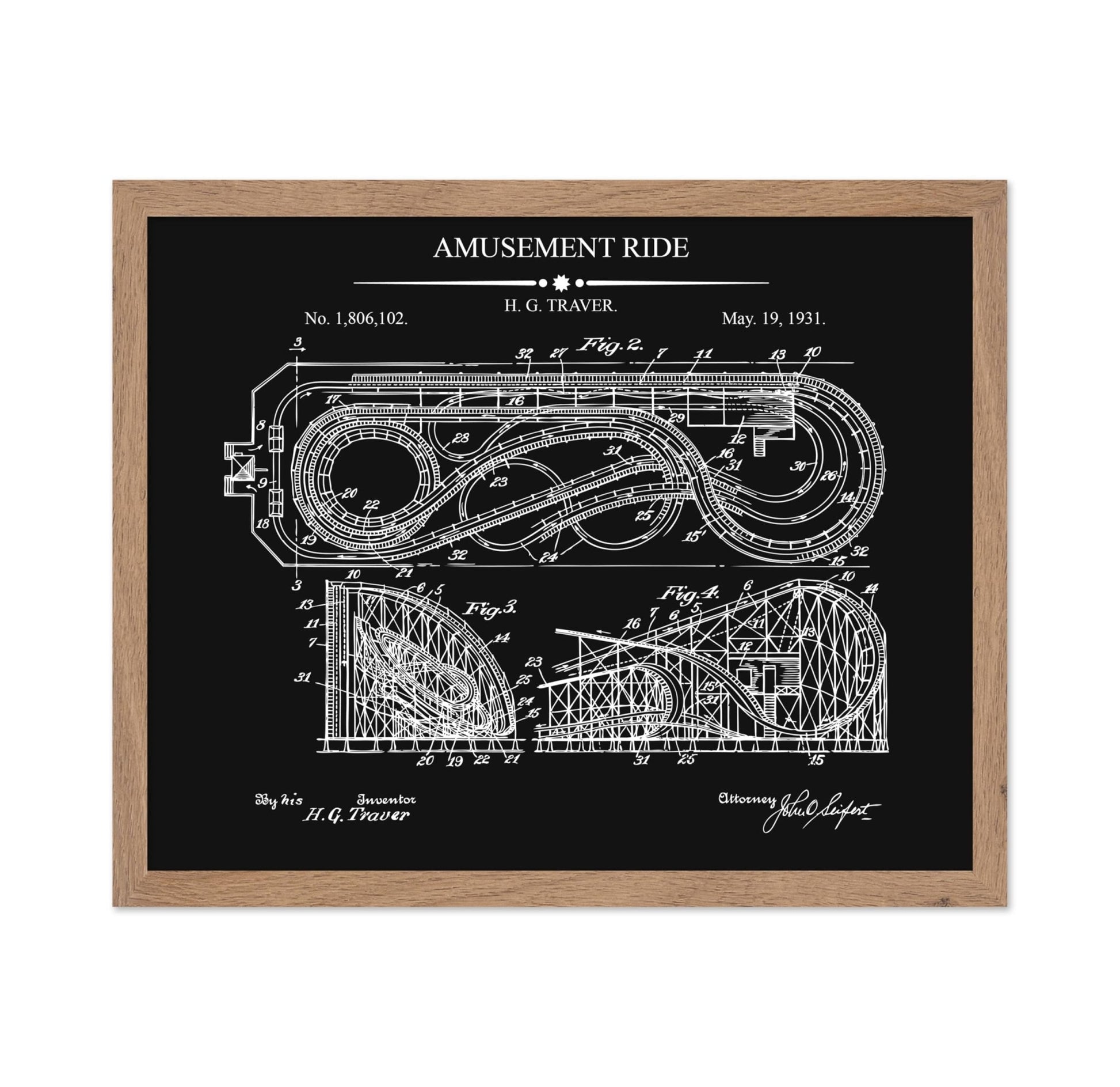 Roller Coaster Blueprint No3