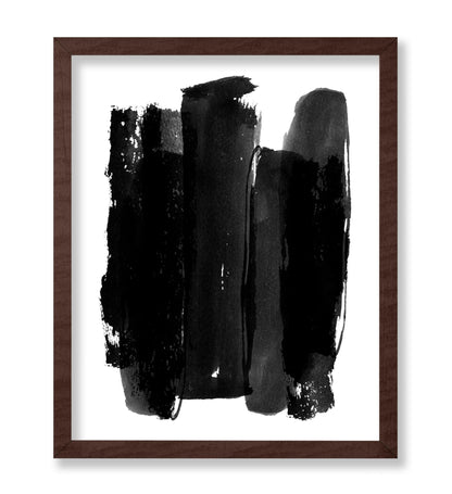 Black Brush Strokes No3