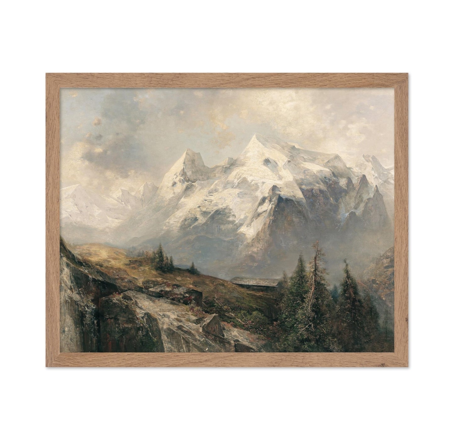 The Ortler and the Konigsspitze