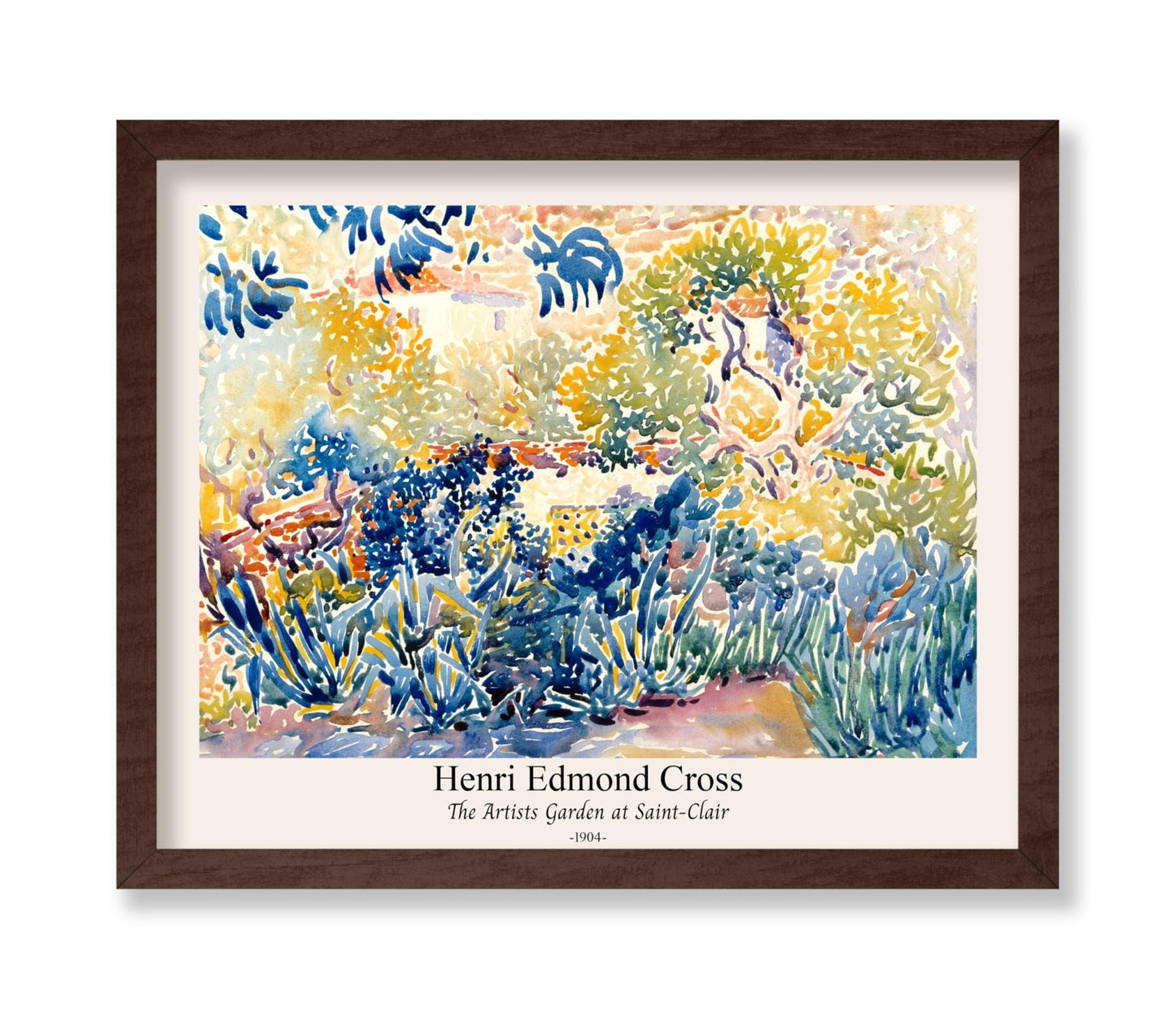 Henri Edmond Cross - Artists Garden No1