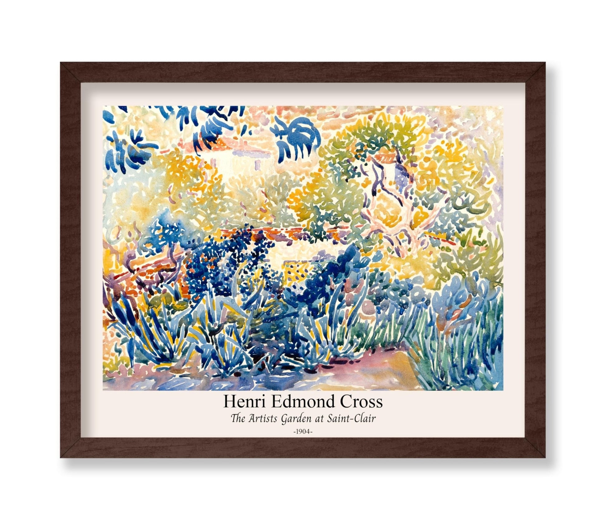 Henri Edmond Cross - Artists Garden No1