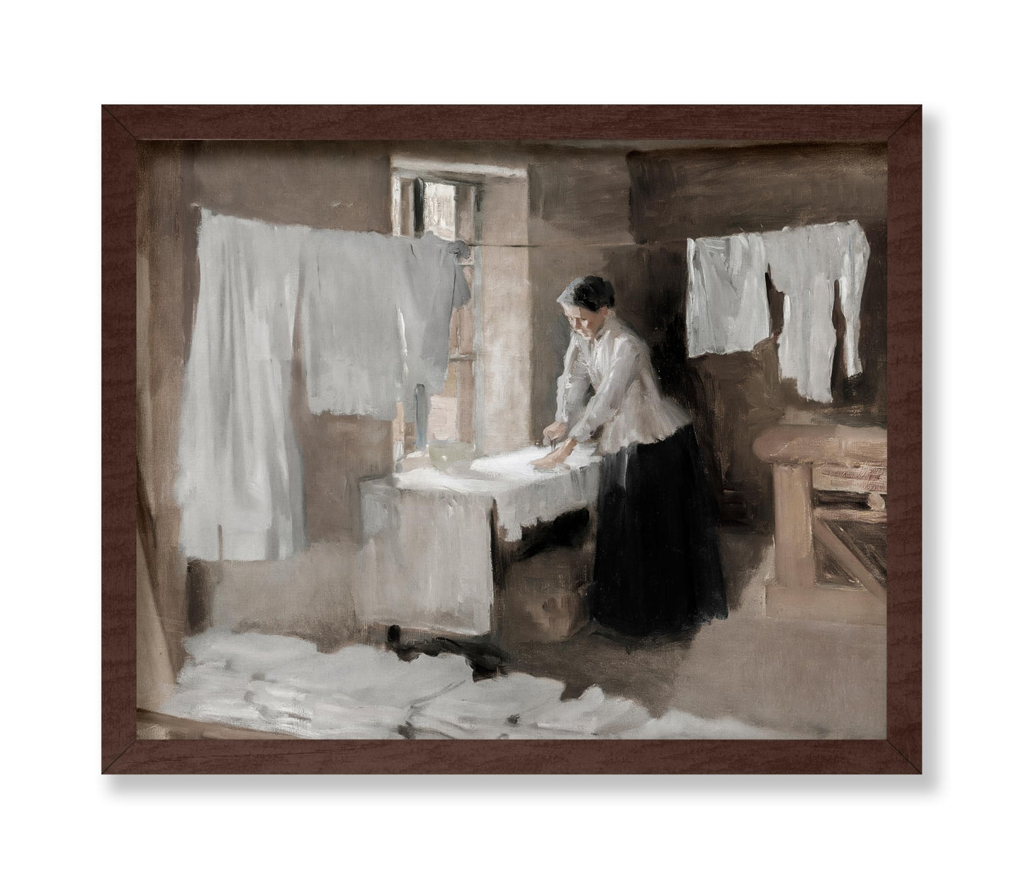 Woman Ironing, Study for the Washerwomen