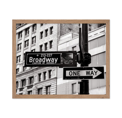 Broadway Street Sign
