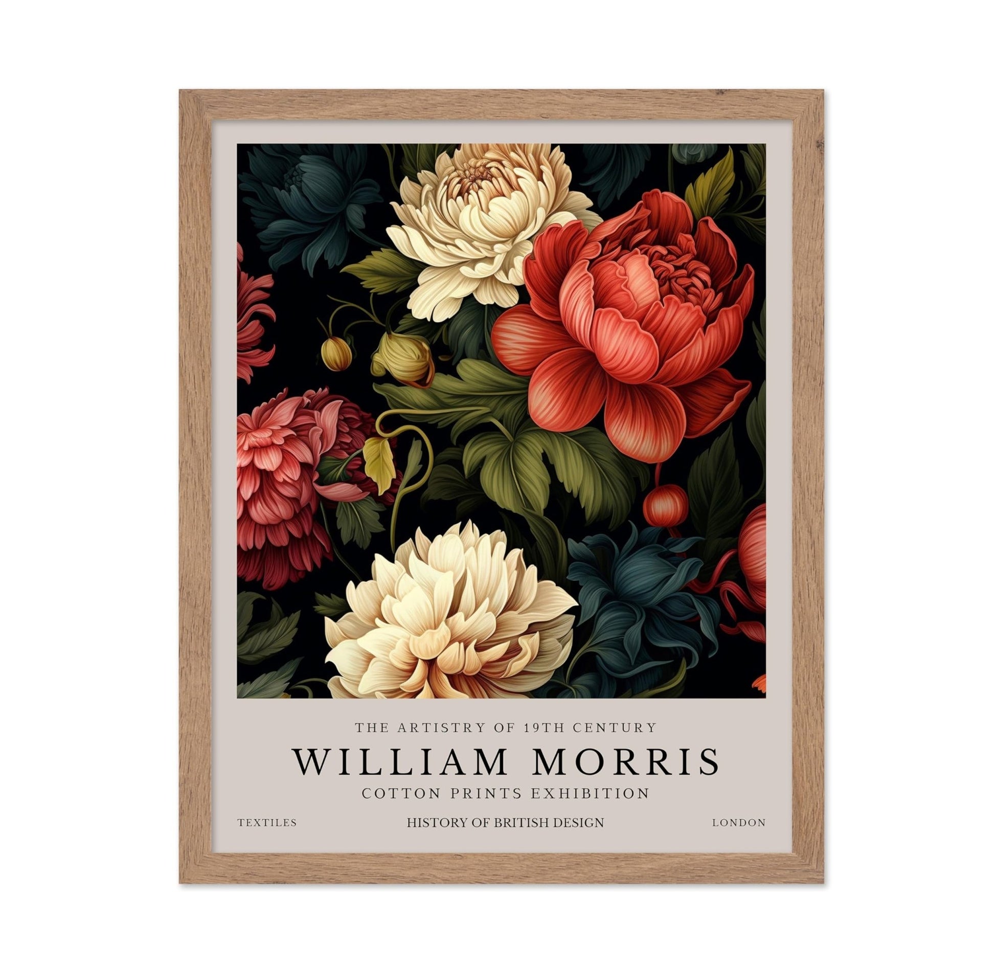 William Morris - Peonies No1
