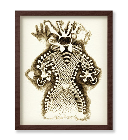 Tassili Mushroom Figure