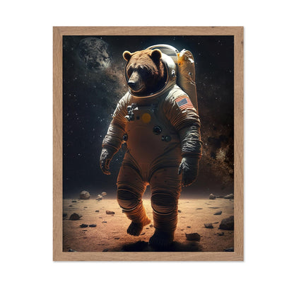 Grizzly Bear Astronaut