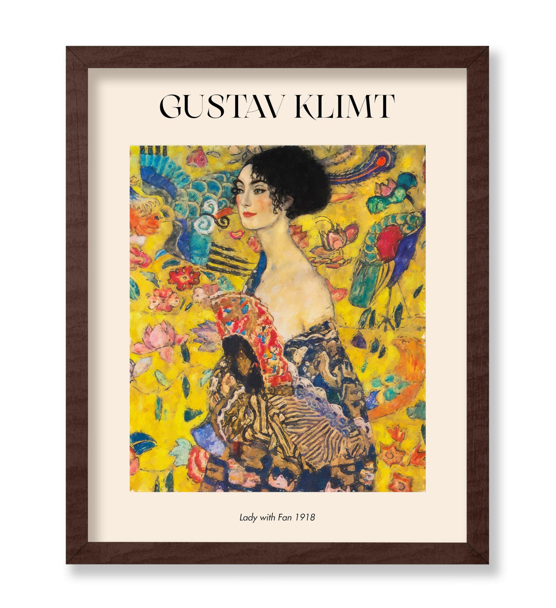 Gustav Klimt - Lady With Fan No2