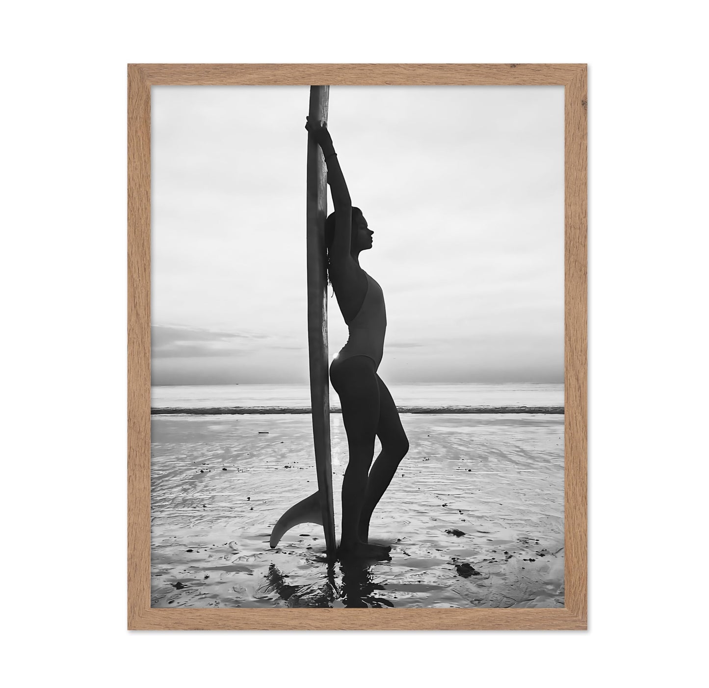 Woman with Surfboard