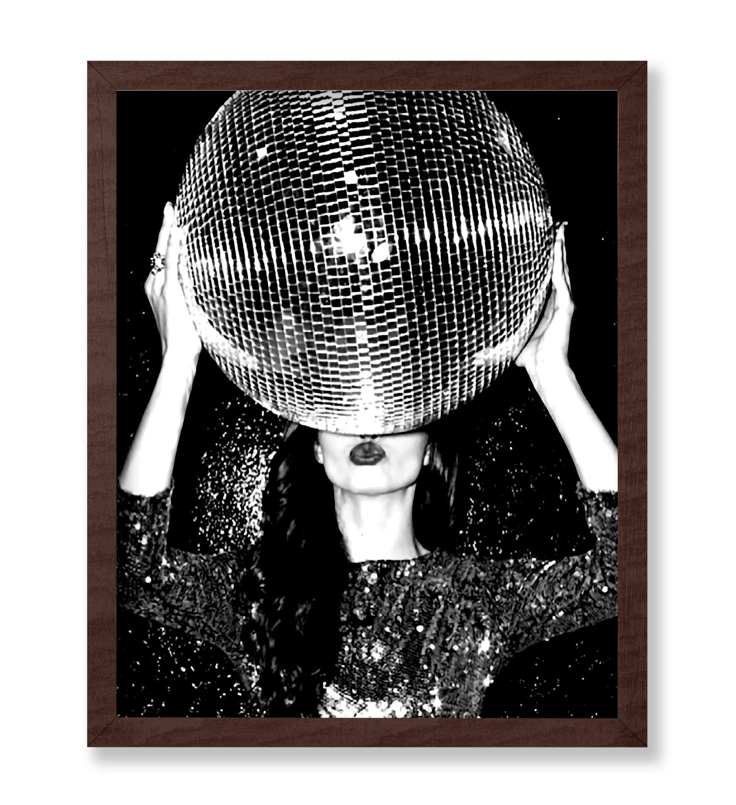 Woman & Disco Ball