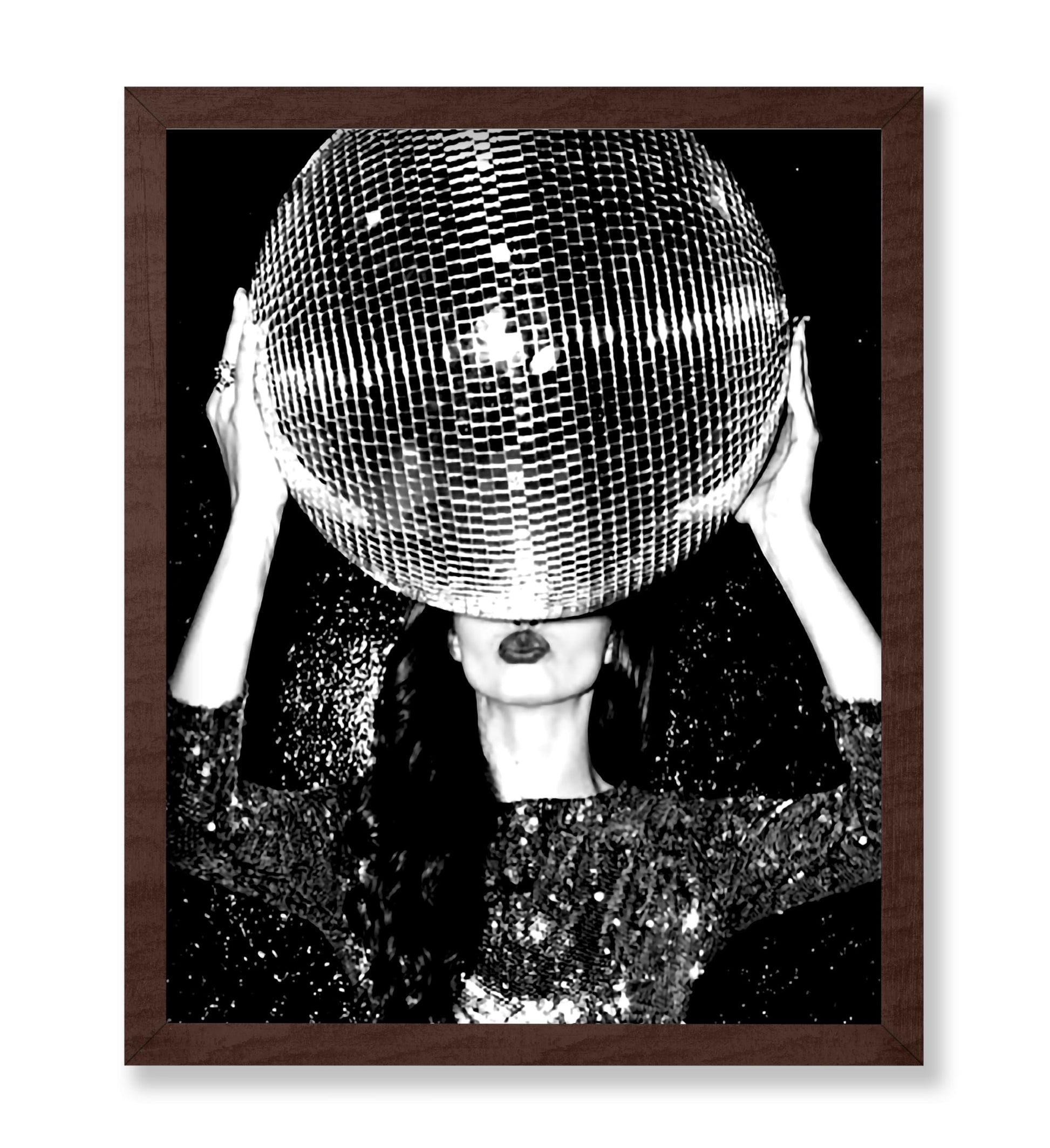 Woman & Disco Ball
