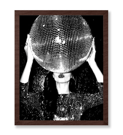 Woman & Disco Ball