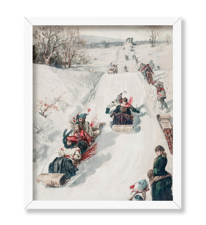 Henry Sandham - Tobogganing