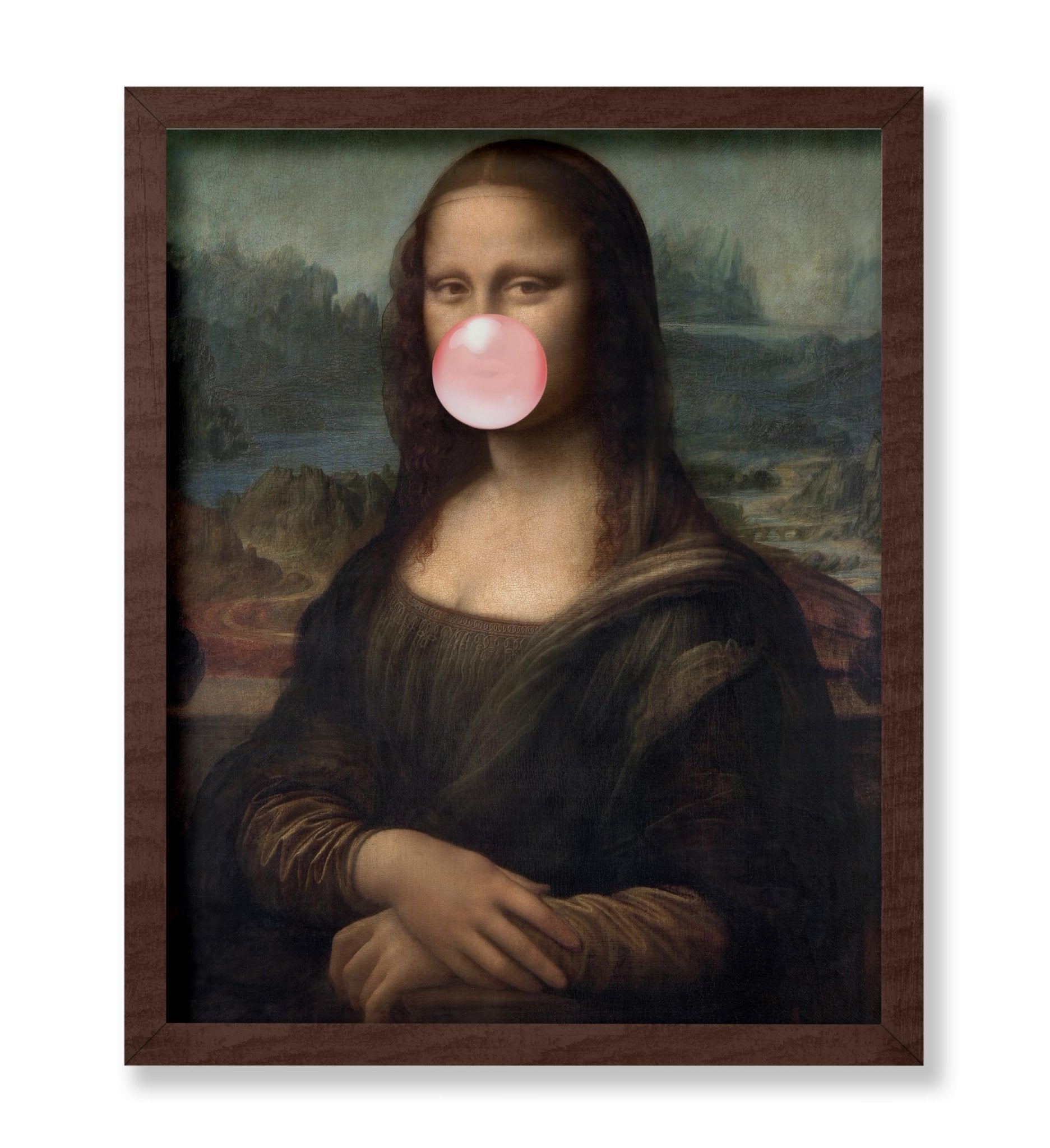 Altered Portrait of Mona Lisa No8