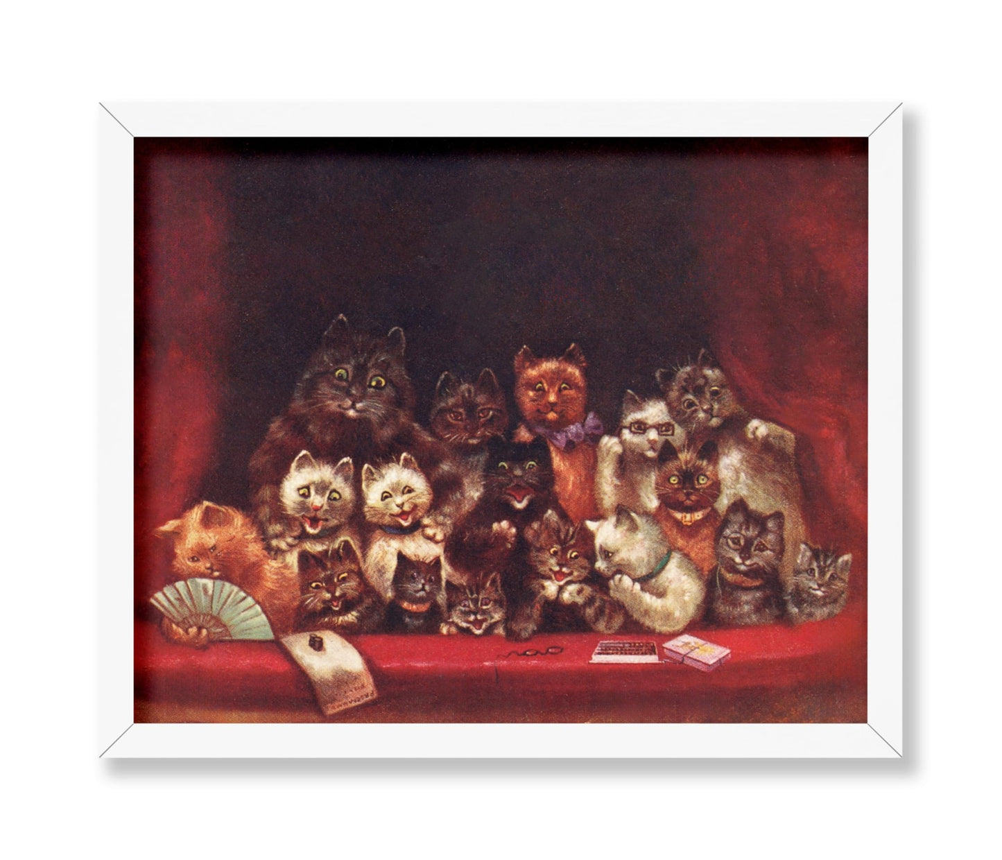 Cats At The Play