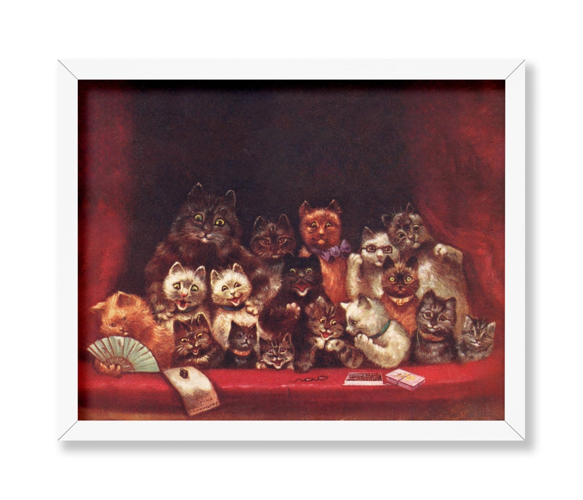 Cats At The Play