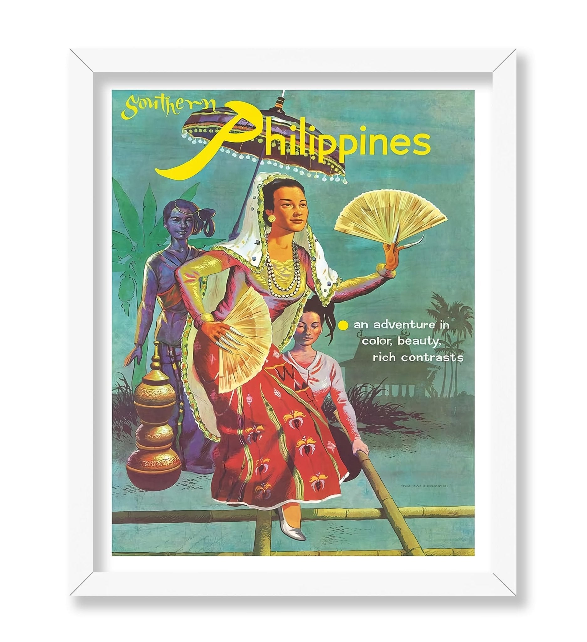 Southern Philippines Folk Dancer