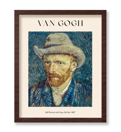 Van Gogh - Self-Portrait with Grey Felt Hat