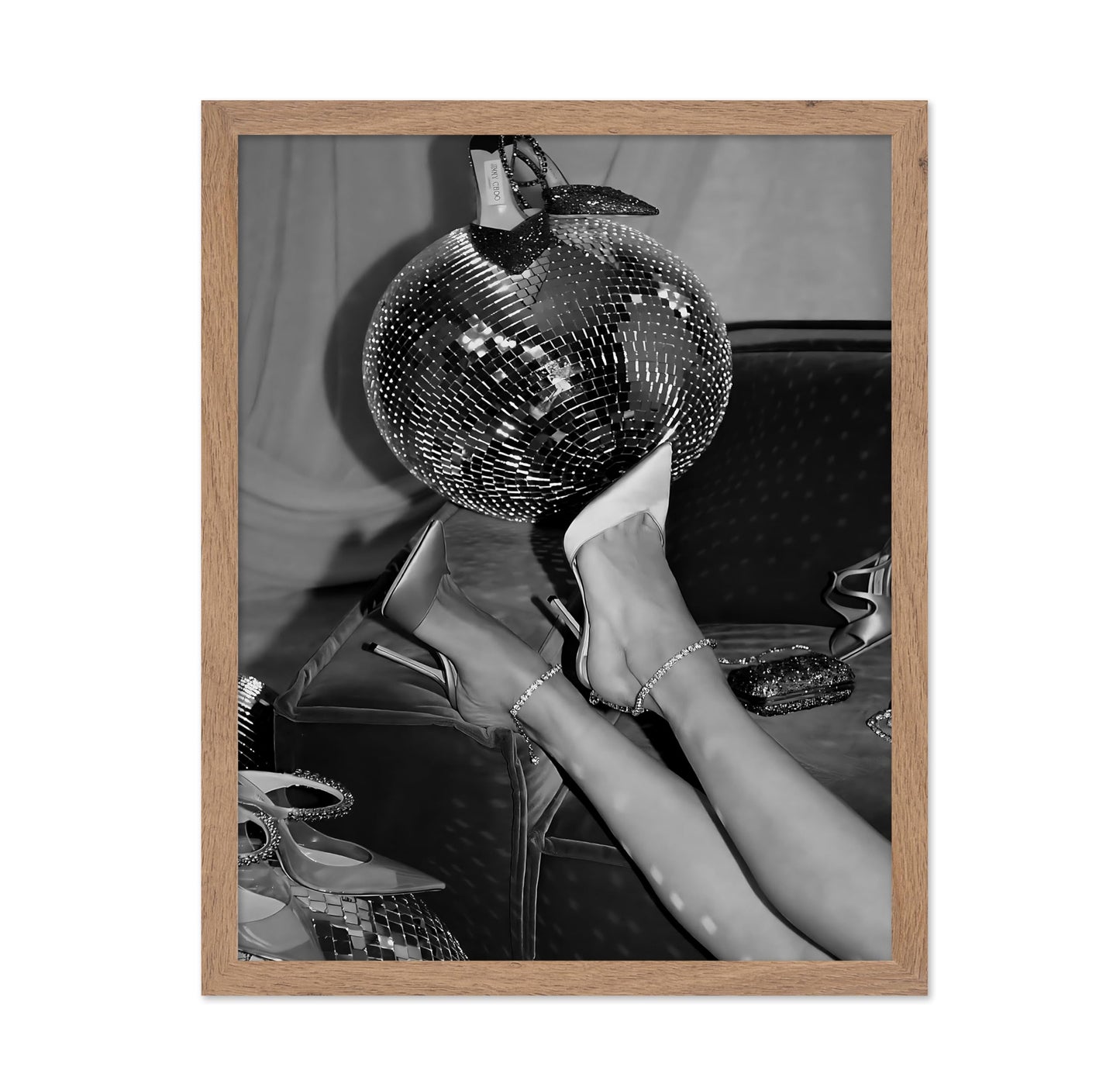 High Heels on Disco Ball No1