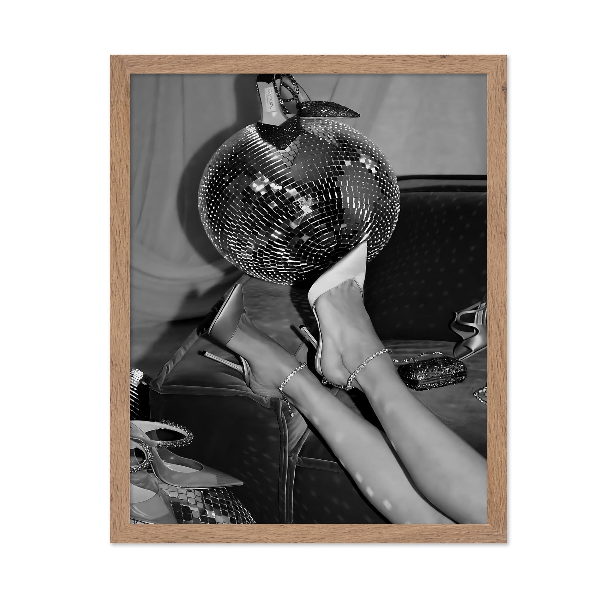 High Heels on Disco Ball No1