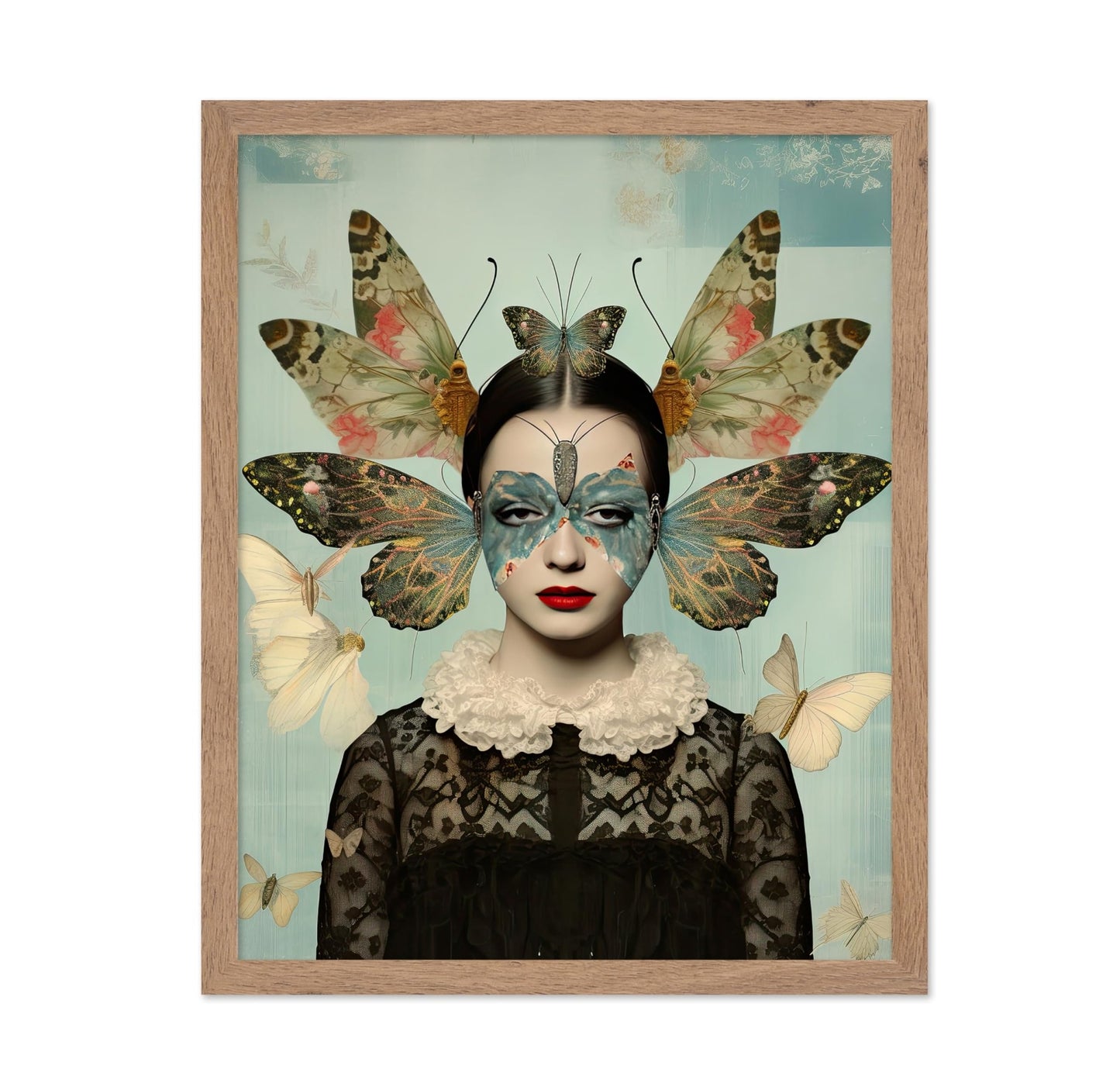 Woman and Butterfly No1