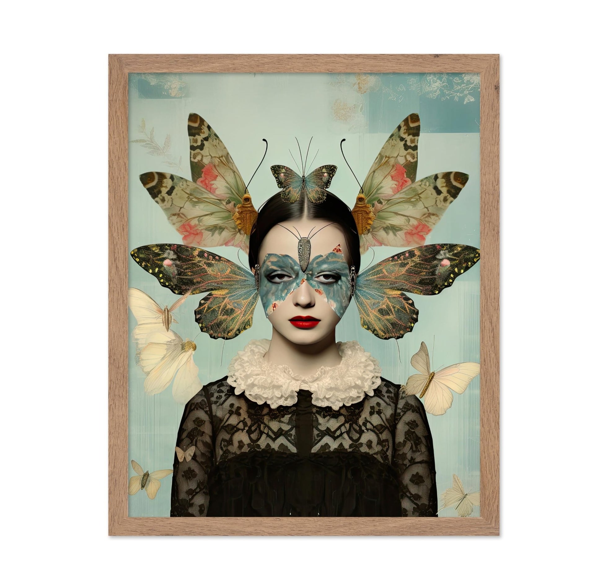 Woman and Butterfly No1