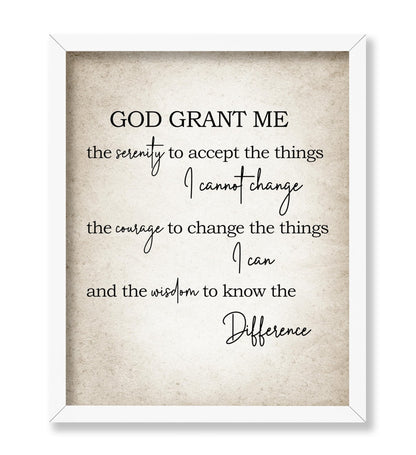 God Grant Me Sign