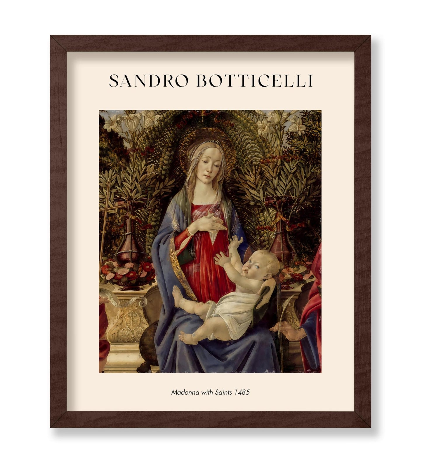 Sandro Botticelli - Madonna with Saints