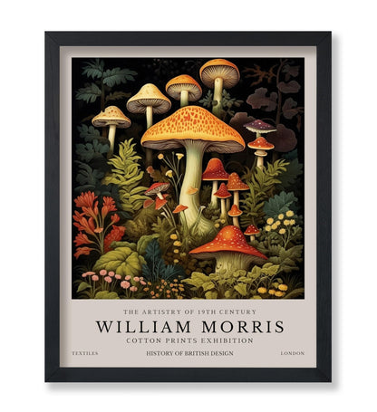 William Morris - Mushrooms No1