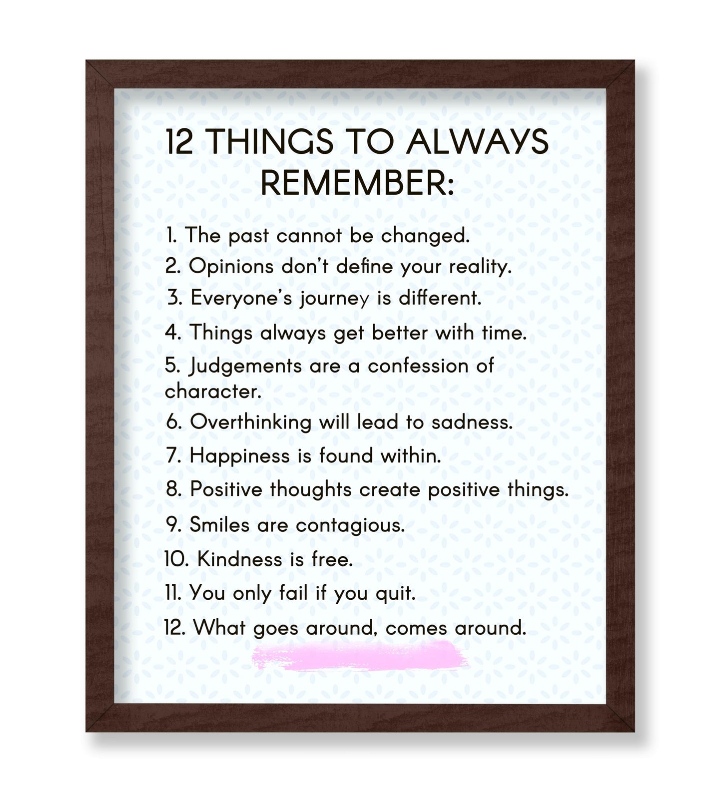 12 Things To Always Remember