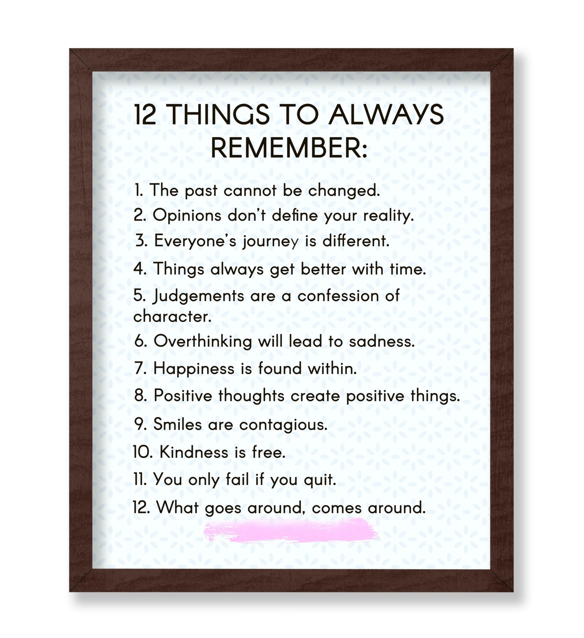 12 Things To Always Remember
