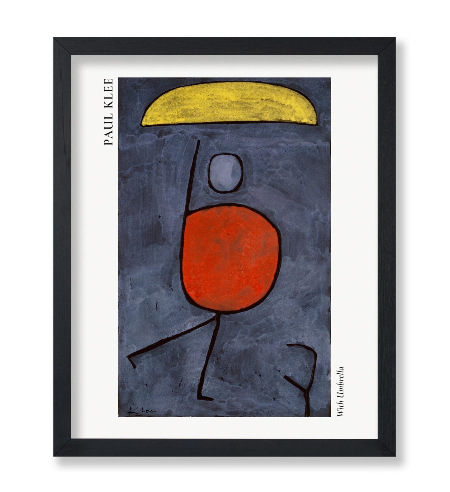 Paul Klee - With An Umbrella