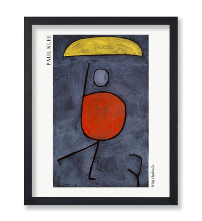 Paul Klee - With An Umbrella