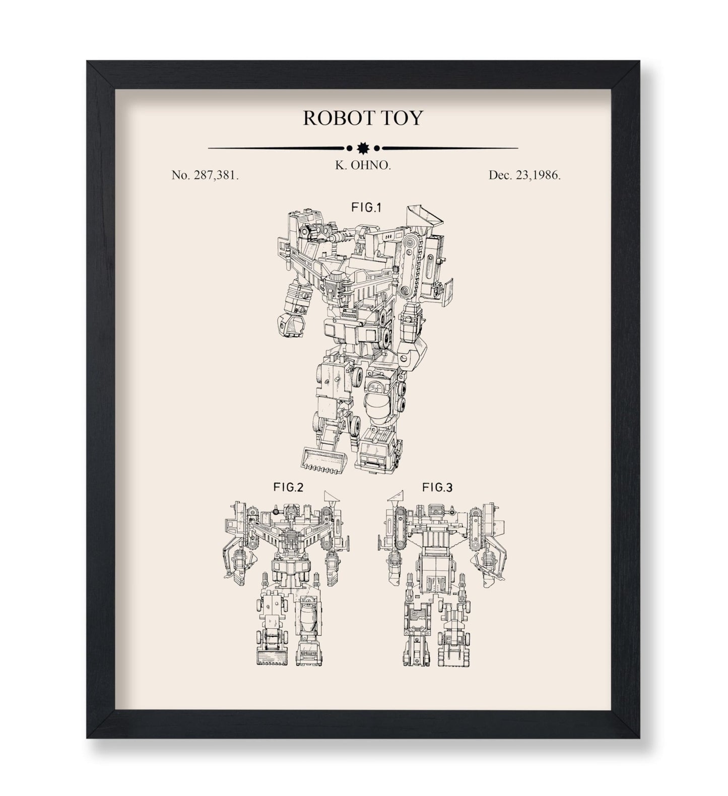 Devastator Robot Blueprint