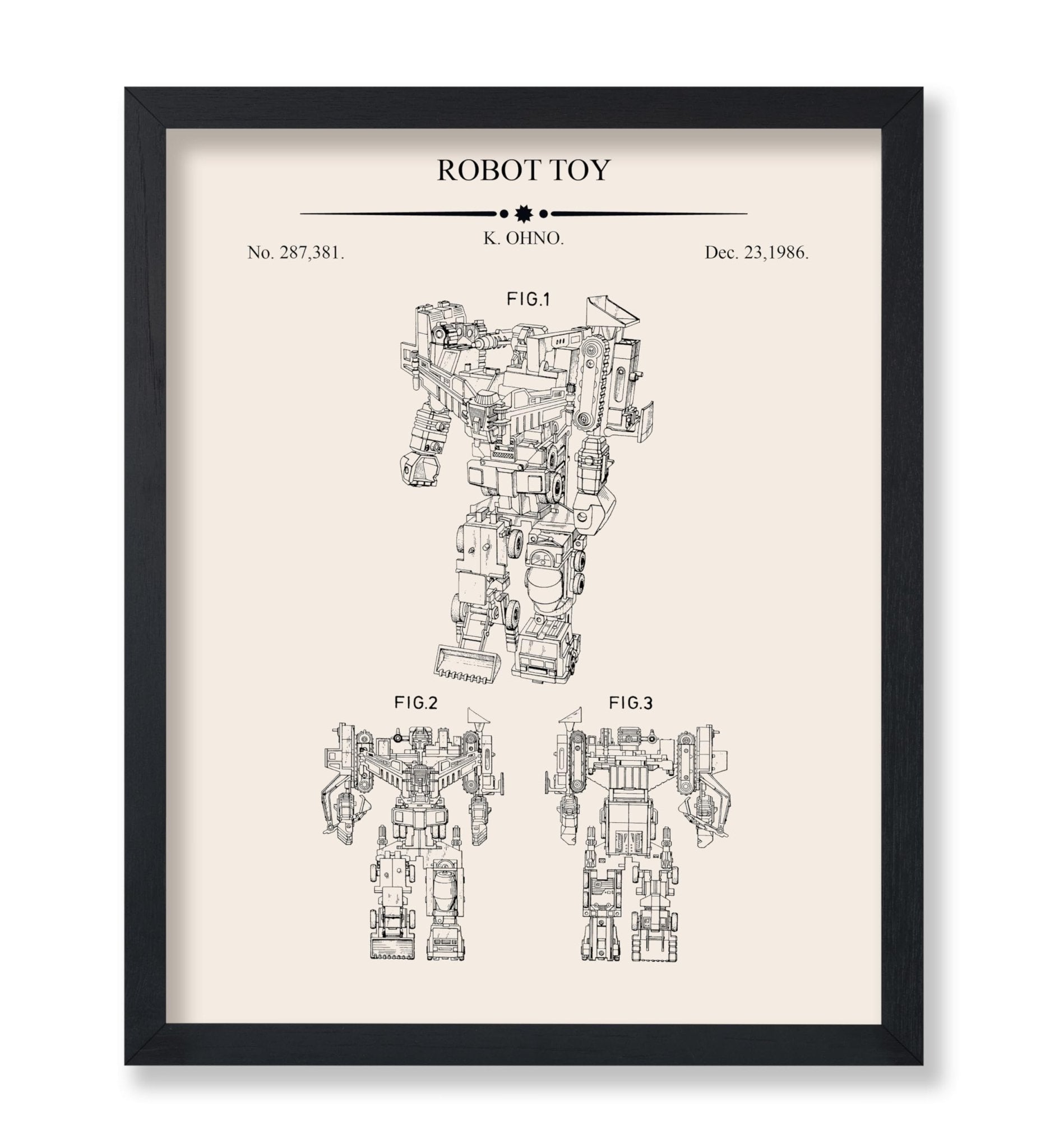 Devastator Robot Blueprint