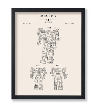 Devastator Robot Blueprint