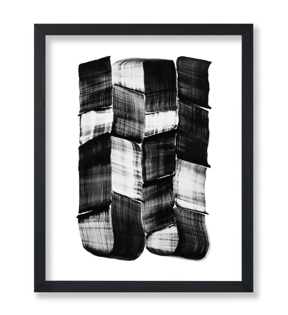 Black Ink Brushstrokes