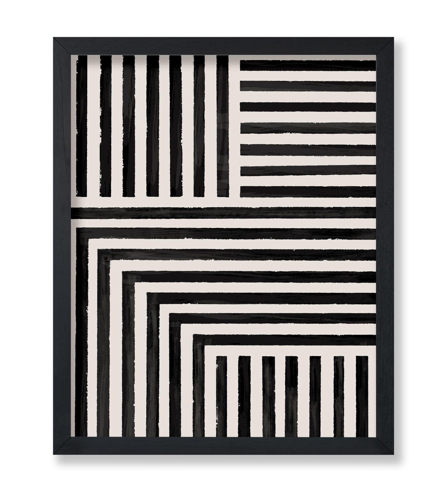 Geometric Line Drawing No2