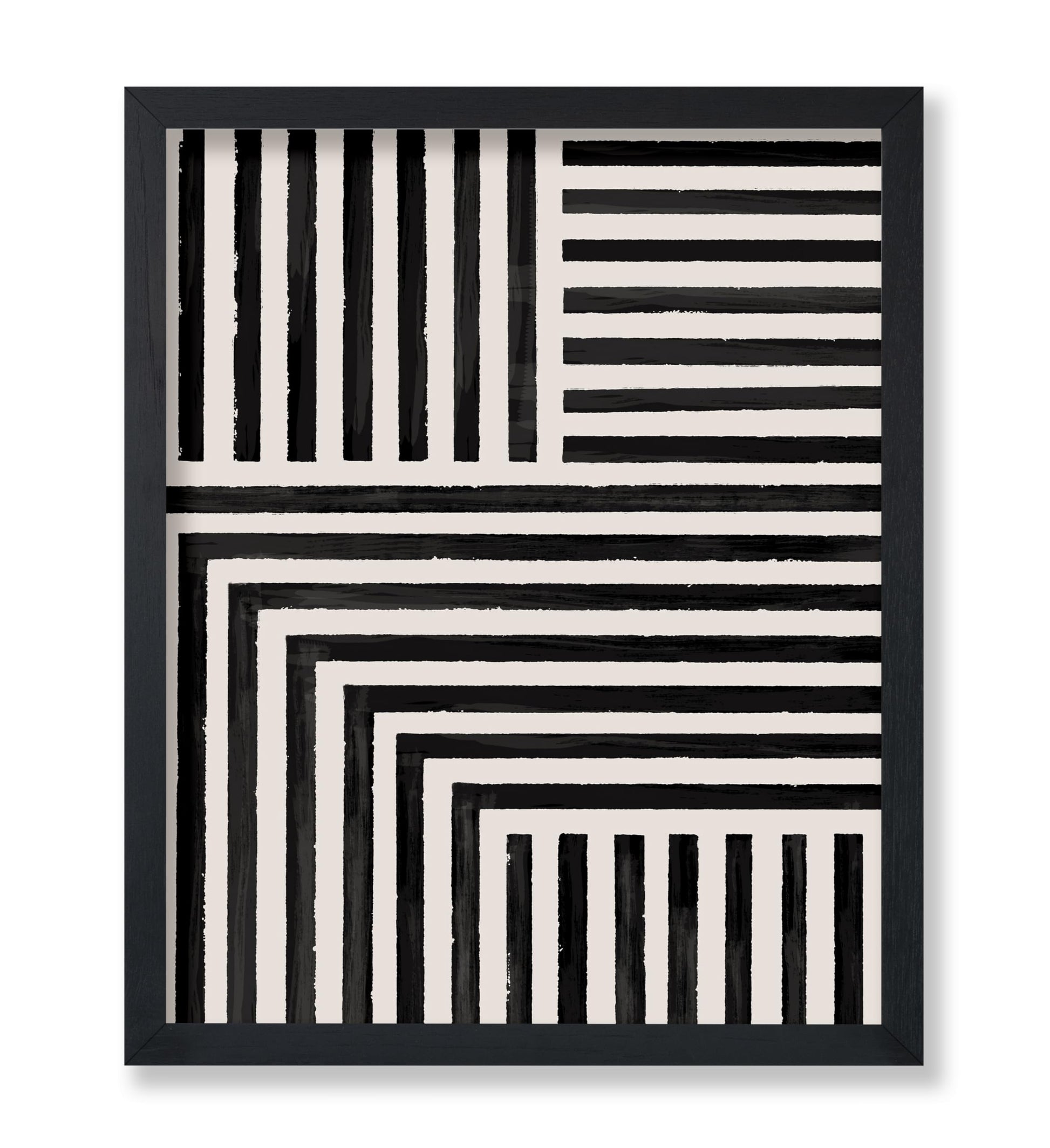 Geometric Line Drawing No2