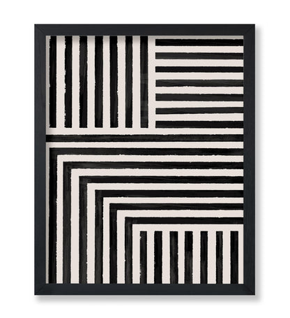 Geometric Line Drawing No2
