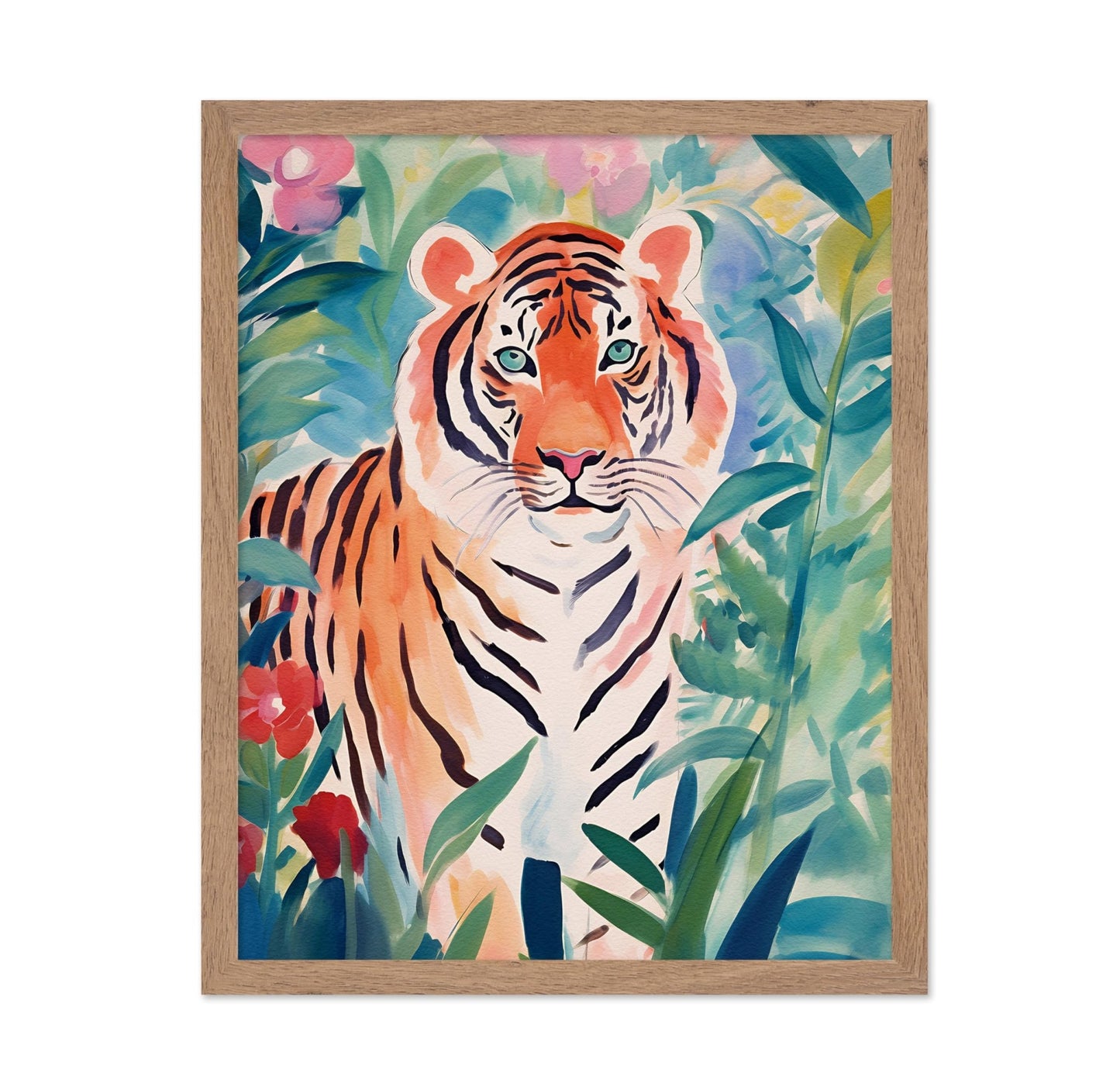 Watercolor Tiger